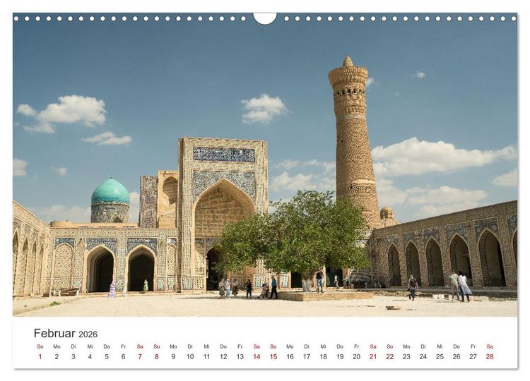 Produktbild: Usbekistan (Wandkalender 2026 DIN A3 quer), CALVENDO Monatskalender