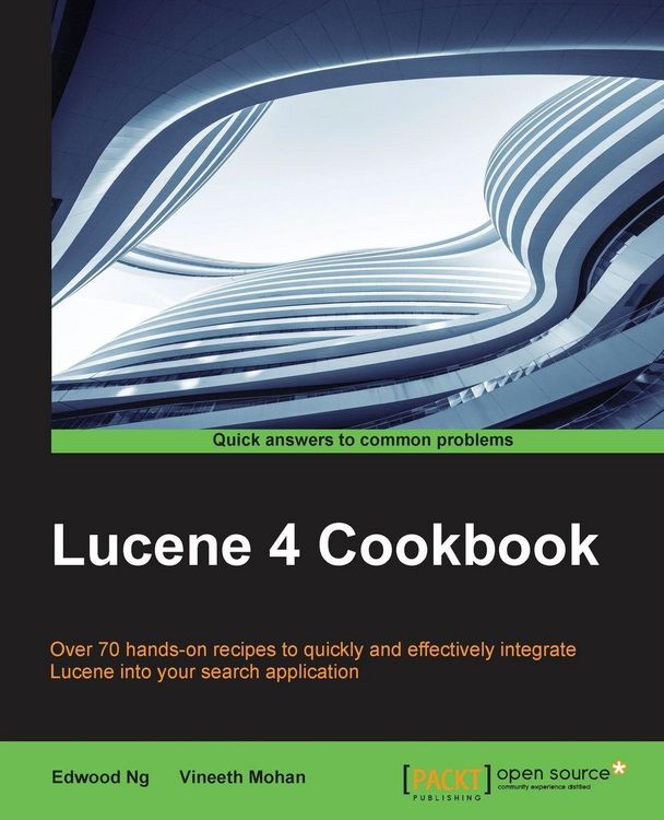 Produktbild: Lucene 4 Cookbook