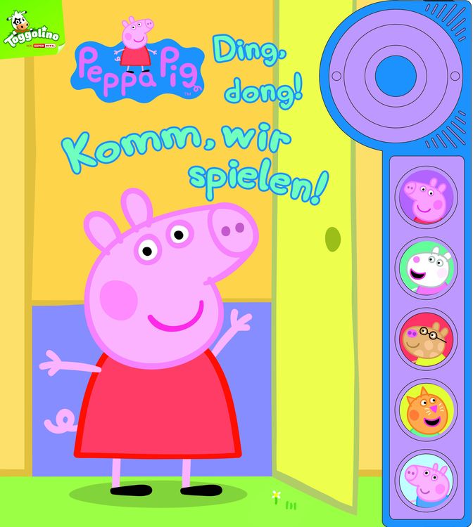 Produktbild: Peppa Pig - Ding, dong! Komm, wir spielen! - Soundbuch