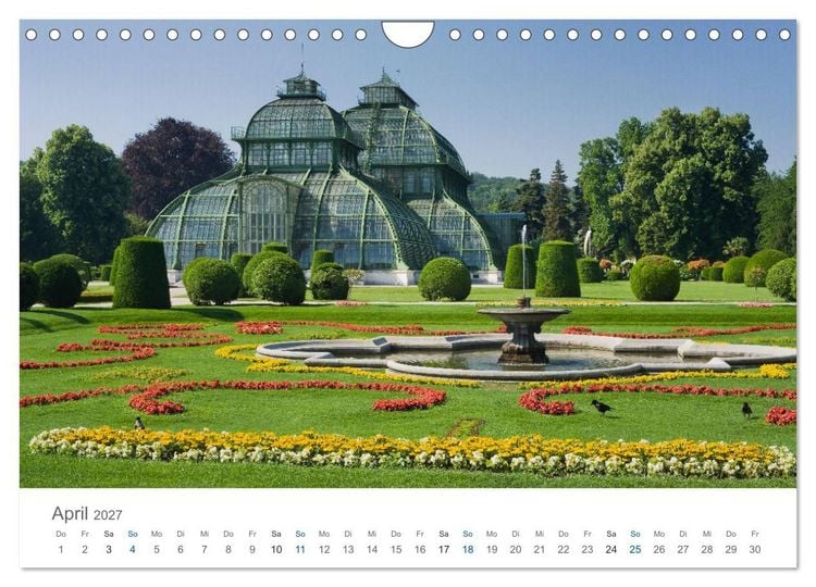 Produktbild: Traumhaftes Wien 2027 (Wandkalender 2027 DIN A4 quer), CALVENDO Monatskalender