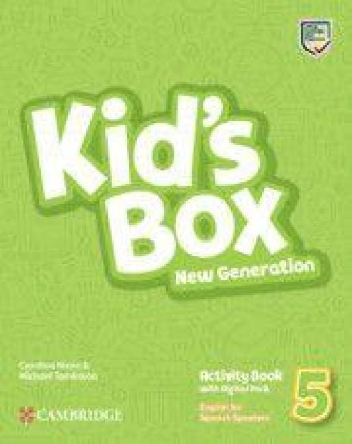 Produktbild: Kid's Box New Generation Level 5 Activity Book with Home Booklet and Digital Pack English for Spanish Speakers
