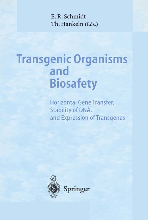 Produktbild: Transgenic Organisms and Biosafety