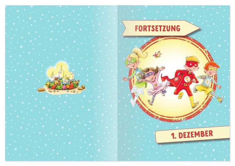 Produktbild: Die vier Superhelden l&ouml;sen den Weihnachtsfall