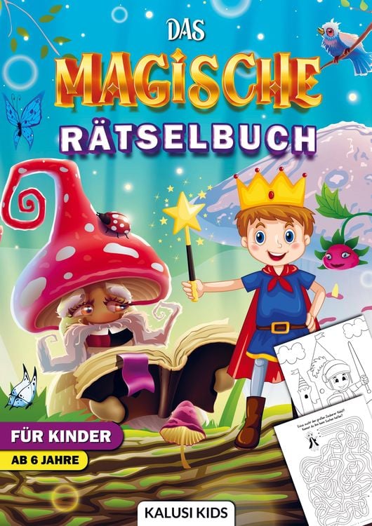 Produktbild: Das magische R&auml;tselbuch f&uuml;r Kinder ab 6 Jahre