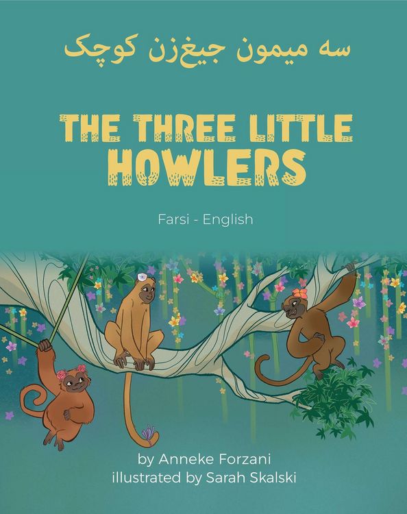 Produktbild: The Three Little Howlers (Farsi-English)