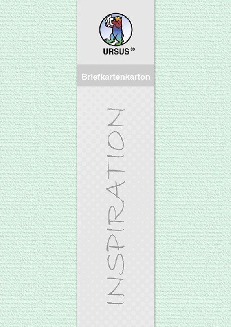 Produktbild: URSUS 5 Blatt Briefkartenkarton, mint