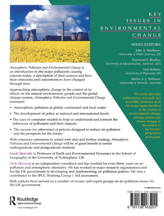 Produktbild: Atmospheric Pollution and Environmental Change