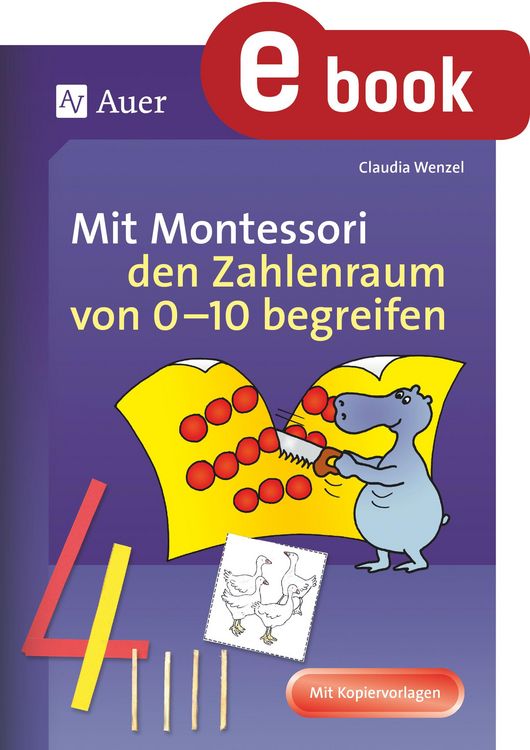 Produktbild: Mit Montessori den Zahlenraum von 0-10 begreifen