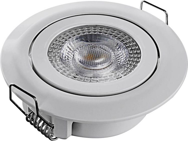Produktbild: Heitronic 500665 DL7202 LED-Einbauleuchte LED LED fest eingebaut 5W Wei&szlig;