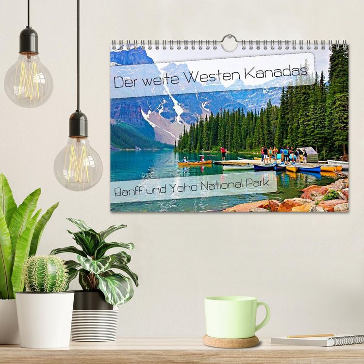 Produktbild: Der weite Westen Kanadas - Banff und Yoho National Park (Wandkalender 2026 DIN A4 quer), CALVENDO Monatskalender