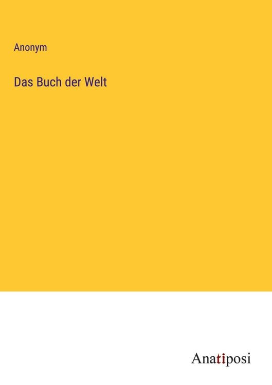 Produktbild: Das Buch der Welt