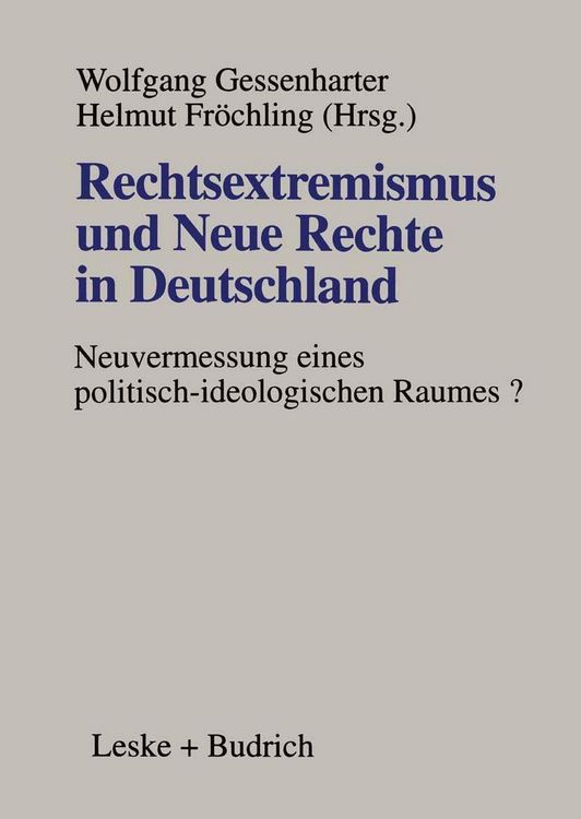 Produktbild: Rechtsextremismus und Neue Rechte in Deutschland