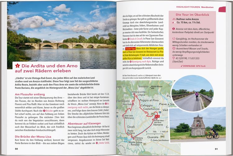 Produktbild: MARCO POLO OUTDOOR GUIDE Reisef&uuml;hrer Toskana