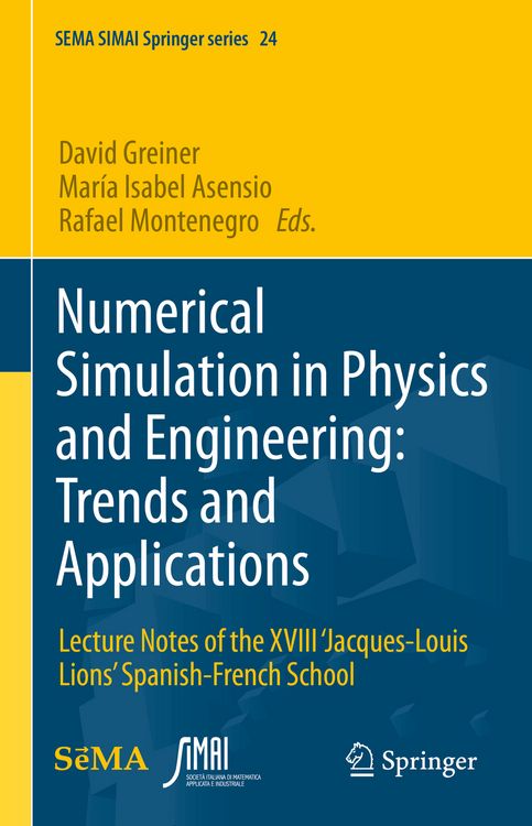 Produktbild: Numerical Simulation in Physics and Engineering: Trends and Applications