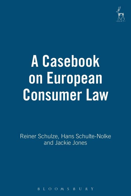 Produktbild: A Casebook on European Consumer Law