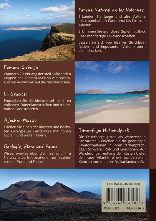 Produktbild: Wanderf&uuml;hrer Lanzarote &ndash; Reisezeit &ndash; GEQUO Verlag