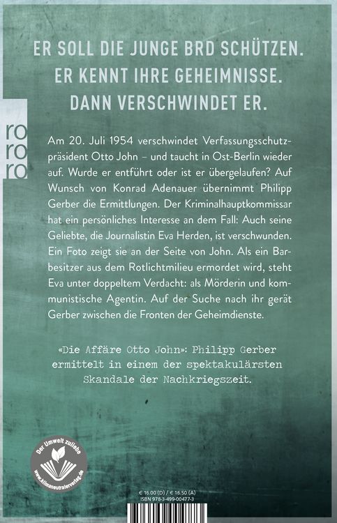 Produktbild: Ein Pr&auml;sident verschwindet