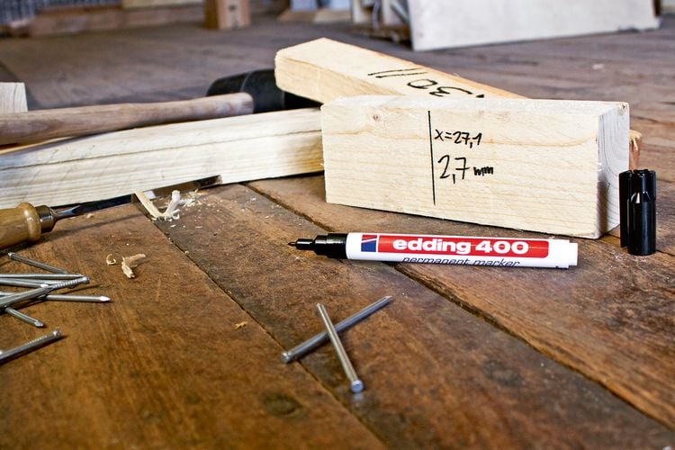 Produktbild: edding 400 Permanentmarker blau