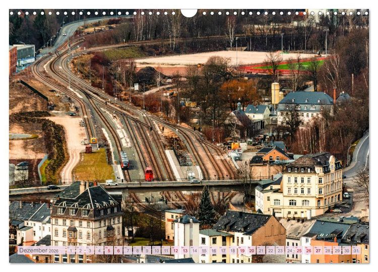 Produktbild: Aue - Bad Schlema Erzgebirge (Wandkalender 2026 DIN A3 quer), CALVENDO Monatskalender