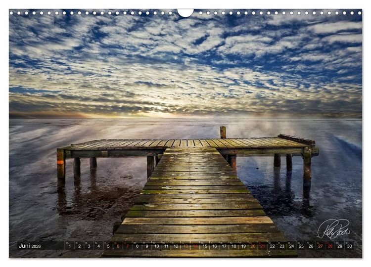 Produktbild: Friesland - Watt und Nordsee / CH-Version (Wandkalender 2026 DIN A3 quer), CALVENDO Monatskalender