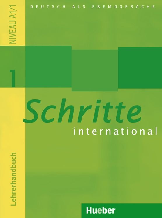 Produktbild: Klimaszyk, P: Schritte int. 1/Lehrerhandbuch