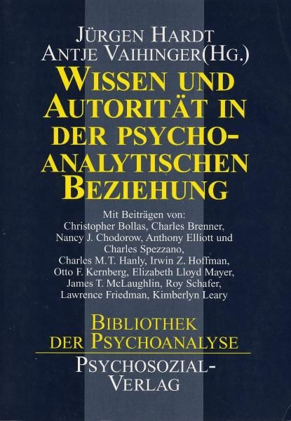 Produktbild: Wissen und Autorit&auml;t in der psychoanalytischen Beziehung