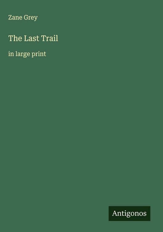 Produktbild: The Last Trail