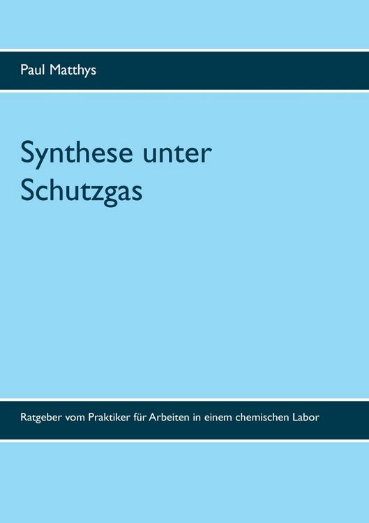 Produktbild: Synthese unter Schutzgas
