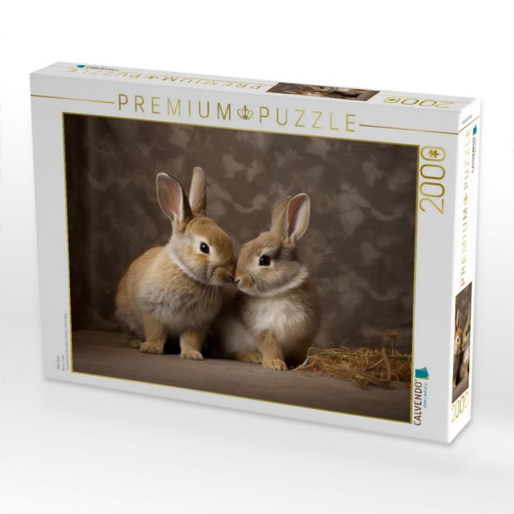 Produktbild: CALVENDO Puzzle H&auml;schen | 2000 Teile Lege-Gr&ouml;&szlig;e 90x67cm Foto-Puzzle f&uuml;r gl&uuml;ckliche Stunden