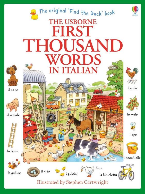 Produktbild: First Thousand Words in Italian