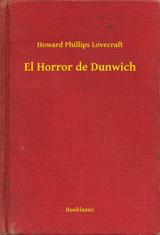 Produktbild: El Horror de Dunwich