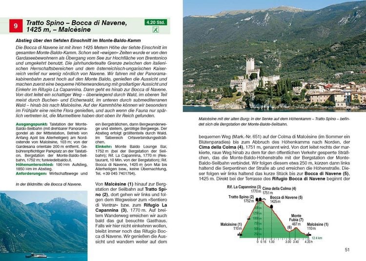 Produktbild: ROTHER Wanderf&uuml;hrer Gardaseeberge