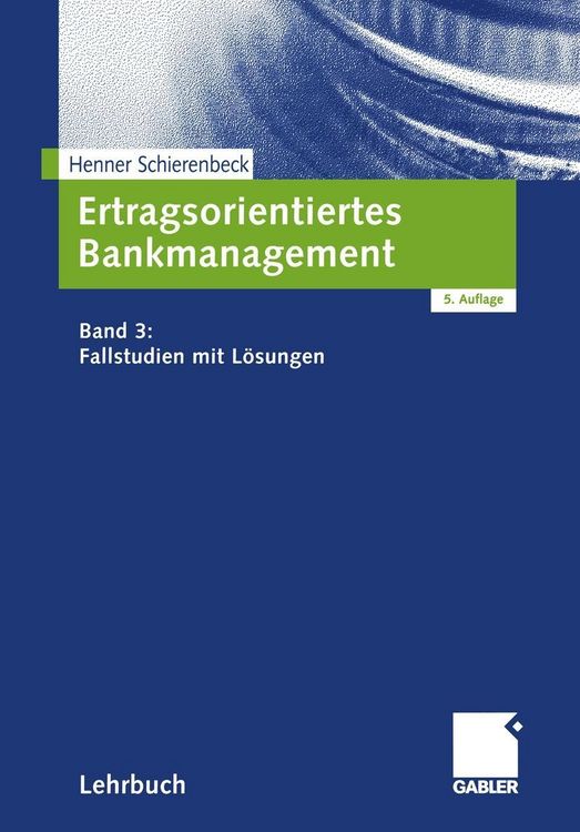 Produktbild: Ertragsorientiertes Bankmanagement