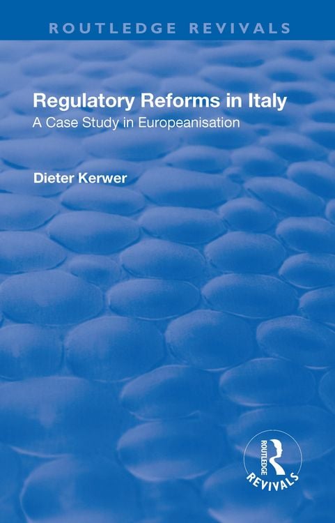 Produktbild: Regulatory Reforms in Italy