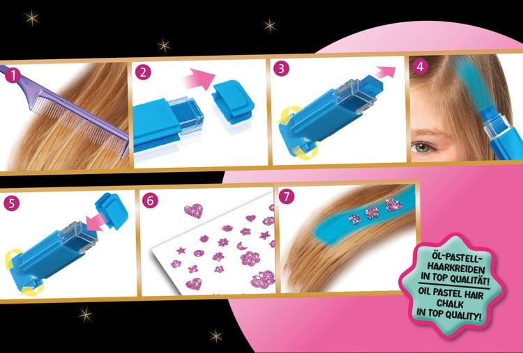 Produktbild: LENA Fashion Set Haarkreide