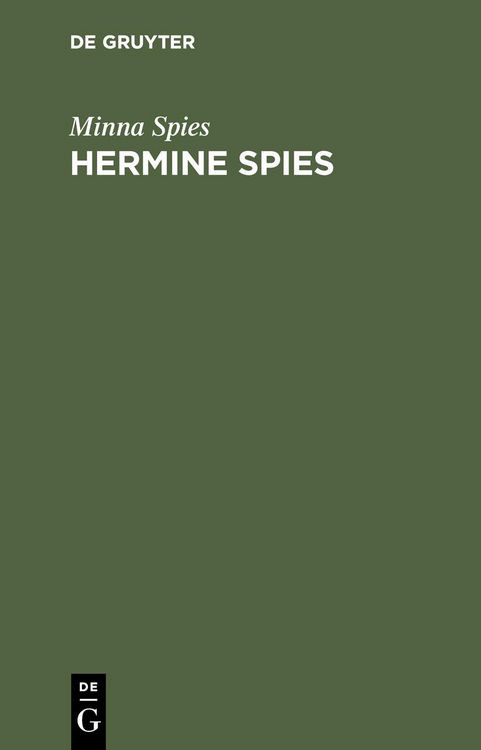 Produktbild: Hermine Spies