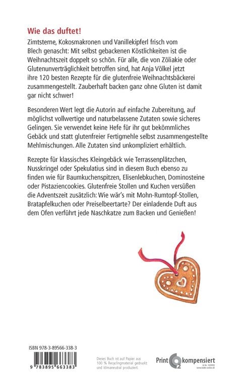 Produktbild: Zauberhafte Weihnachtsb&auml;ckerei - glutenfrei