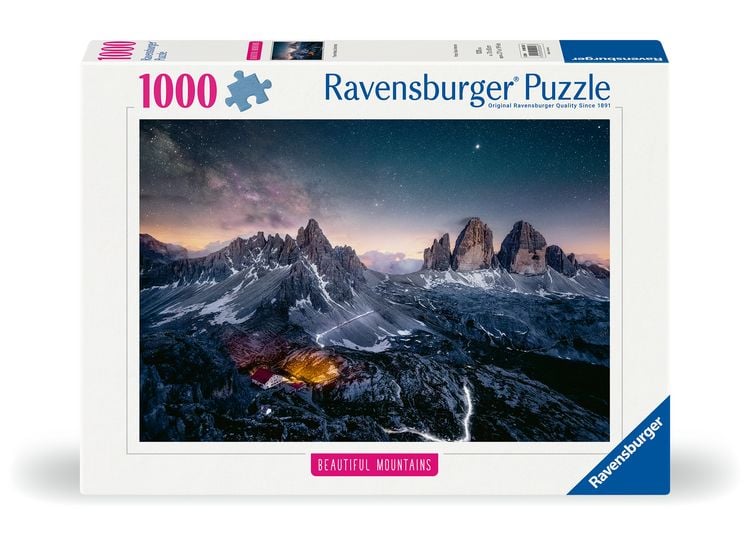 Produktbild: Erwachsenenpuzzle 1000 Teile - Drei Zinnen, Dolomiten