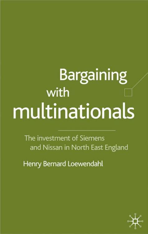 Produktbild: Bargaining with Multinationals