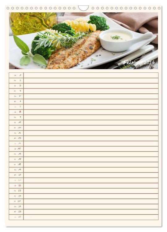 Produktbild: Guten Appetit (Wandkalender 2026 DIN A3 hoch), CALVENDO Monatskalender
