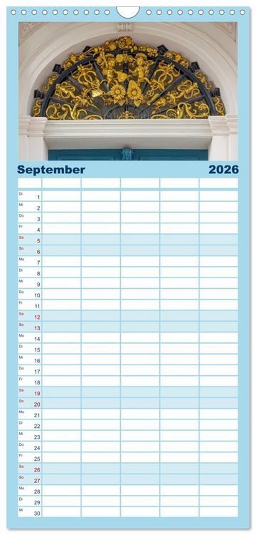 Produktbild: Familienplaner 2026 - Rotterdam - modern und pulsierend mit 5 Spalten (Wandkalender, 21 x 45 cm) CALVENDO