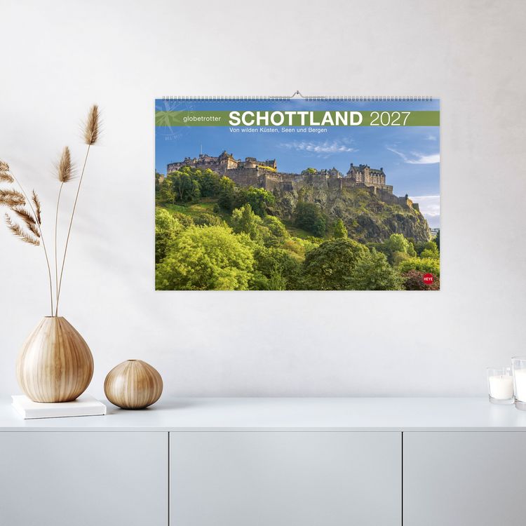 Produktbild: Schottland Globetrotter Kalender 2027 - Von wilden K&uuml;sten, Seen und Bergen