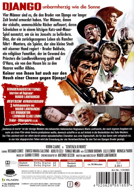 Produktbild: Django - Unbarmherzig wie die Sonne