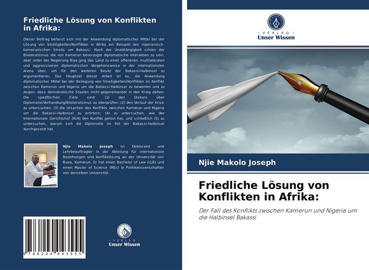 Produktbild: Friedliche L&ouml;sung von Konflikten in Afrika: