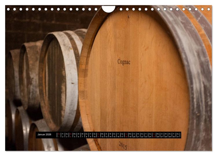 Produktbild: Cognac - pure Magie (Wandkalender 2026 DIN A4 quer), CALVENDO Monatskalender