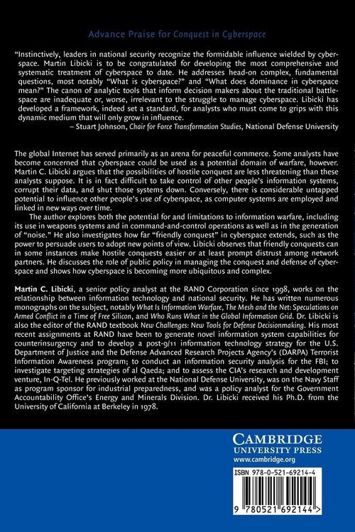 Produktbild: Conquest in Cyberspace