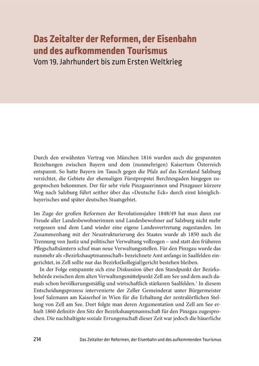 Produktbild: Geschichte des Pinzgaus