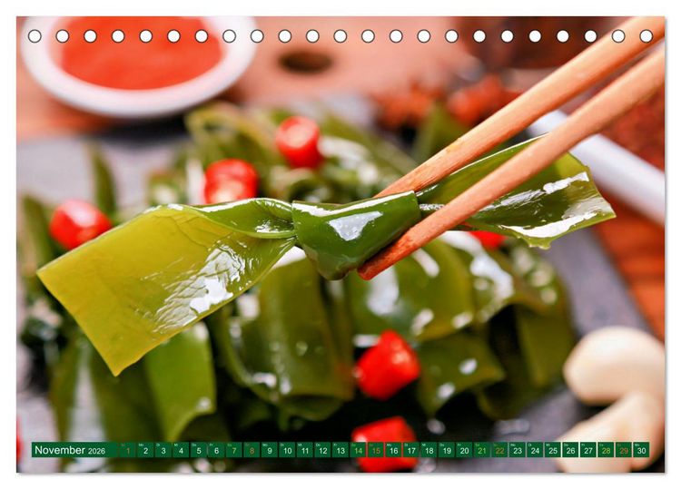 Produktbild: Algen - Superfood (Tischkalender 2026 DIN A5 quer), CALVENDO Monatskalender