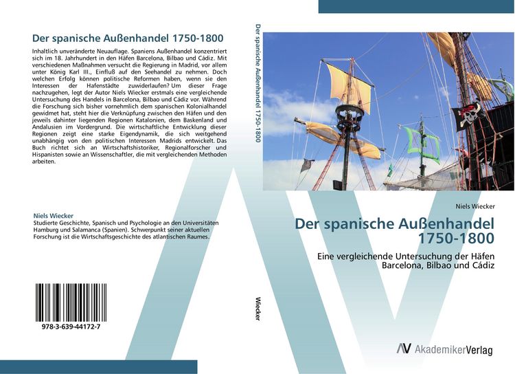 Produktbild: Der spanische Au&szlig;enhandel 1750-1800