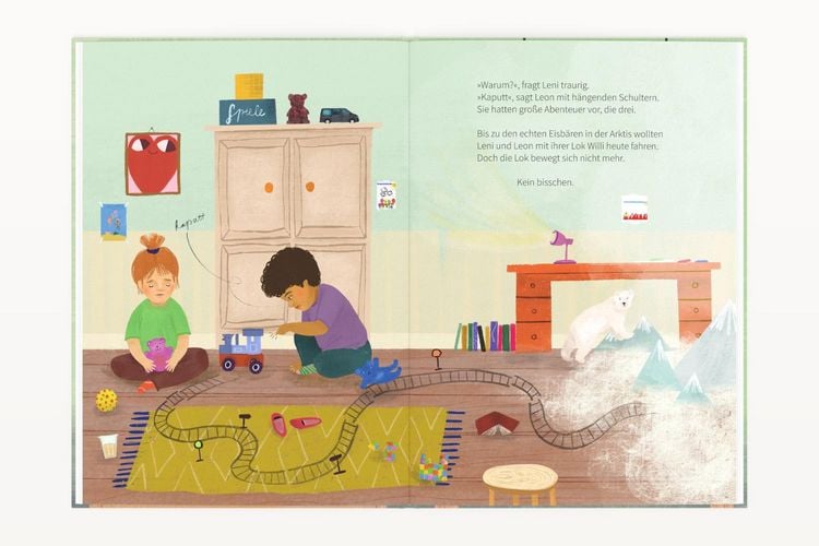 Produktbild: Leni & Leon und die kaputte Lok